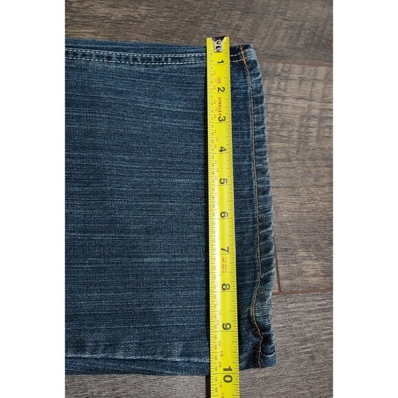 NY&C Brand Women's Flare Jeans Size 8 Wash Denim - Picture 8 of 14